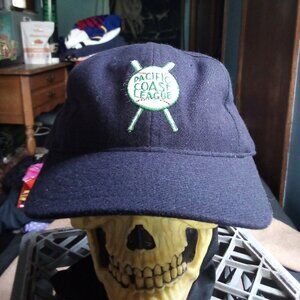 Ebbets Field Flannels Pacific Coast League Wool Strap Hat Cap